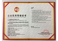 Сертификат кредитоспособности предприятия (AAA) 